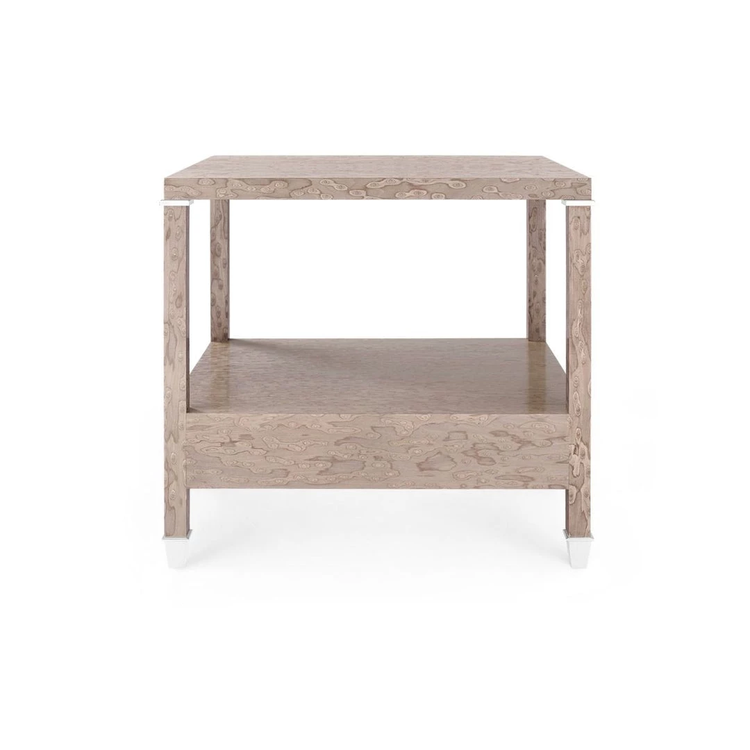 Bungalow 5 - Alessandra 1-drawer Side Table, Taupe Gray