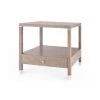 Bungalow 5 - Alessandra 1-drawer Side Table, Taupe Gray