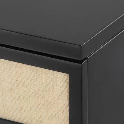 Bungalow 5 - Astor 3-drawer Side Table, Black