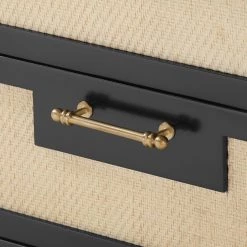 Bungalow 5 - Astor 3-drawer Side Table, Black