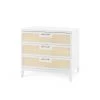 Bungalow 5 - Astor 3-drawer Side Table, White