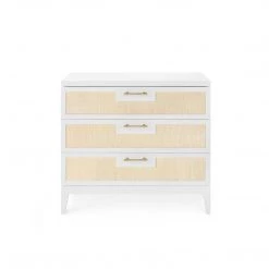 Bungalow 5 - Astor 3-drawer Side Table, White