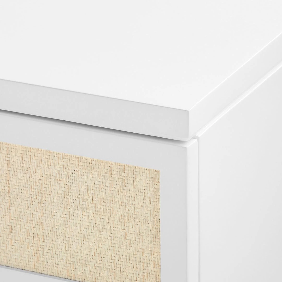 Bungalow 5 - Astor 3-drawer Side Table, White