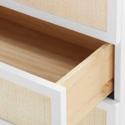 Bungalow 5 - Astor 3-drawer Side Table, White