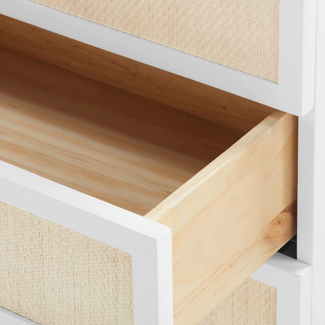 Bungalow 5 - Astor 3-drawer Side Table, White