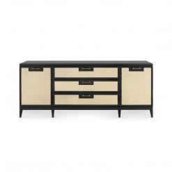 Bungalow 5 - Astor 3-drawer & 2-door Cabinet, Black