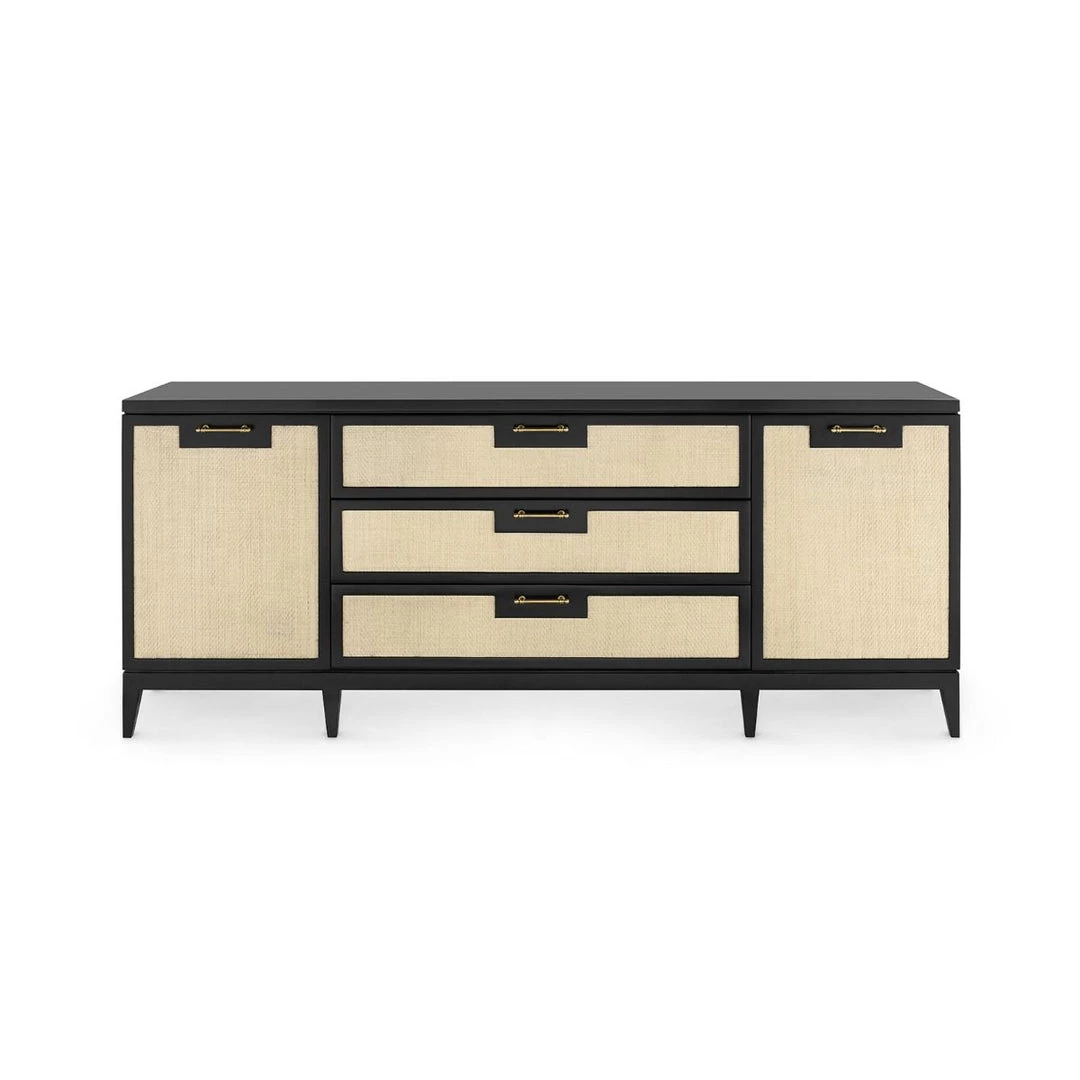 Bungalow 5 - Astor 3-drawer & 2-door Cabinet, Black