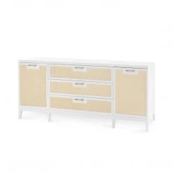 Bungalow 5 - Astor 3-drawer & 2-door Cabinet, White