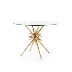 Bungalow 5 - Atomic Center Table Base, Gold