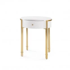 Bungalow 5 - Bodrum Side Table, White