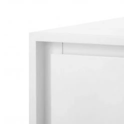 Bungalow 5 - Bergamo 3-Drawer Side Table In White