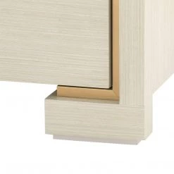 Bungalow 5 - Blake 3-drawer Side Table, Blanched Oak