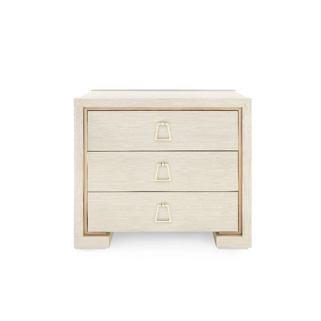 Bungalow 5 - Blake 3-drawer Side Table, Blanched Oak