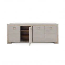 Bungalow 5 - Blake 4-door Cabinet, Taupe Gray