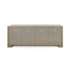 Bungalow 5 - Blake 4-door Cabinet, Taupe Gray