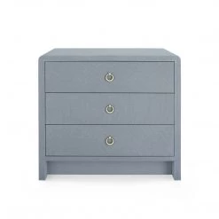 Bungalow 5 - Bryant 3-drawer Side Table, Gray