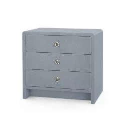 Bungalow 5 - Bryant 3-drawer Side Table, Gray