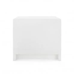 Bungalow 5 - Bryant 3-drawer Side Table, White Linen Accent Tables