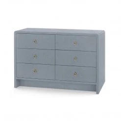 Bungalow 5 - Bryant Extra Large 6-Drawer, Gray