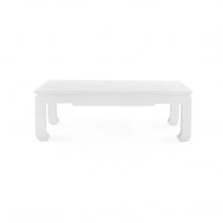 Bungalow 5 - Bethany Large Rectangular Coffee Table, White