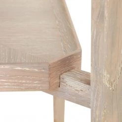 Bungalow 5 - Bertram Side Table, Bleached Cerused Oak