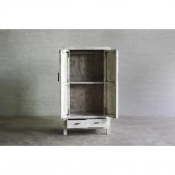 Organic Restoration Reclaimed Elm Cabinet