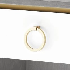 Bungalow 5 - Cameron 1-Drawer Side Table, Gray