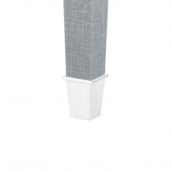 Bungalow 5 - Claudette 1-drawer Side Table, Gray And Nickel