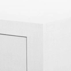 Bungalow 5 - Claudette 1-drawer Side Table, White And Nickel