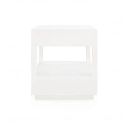 Bungalow 5 - Carmen 2-Drawer Side Table - White