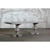 Organic Restoration Reclaimed Elm Console - Pedestal Legs