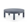 Bungalow 5 - Dakota Large Round Coffee Table, Navy Blue