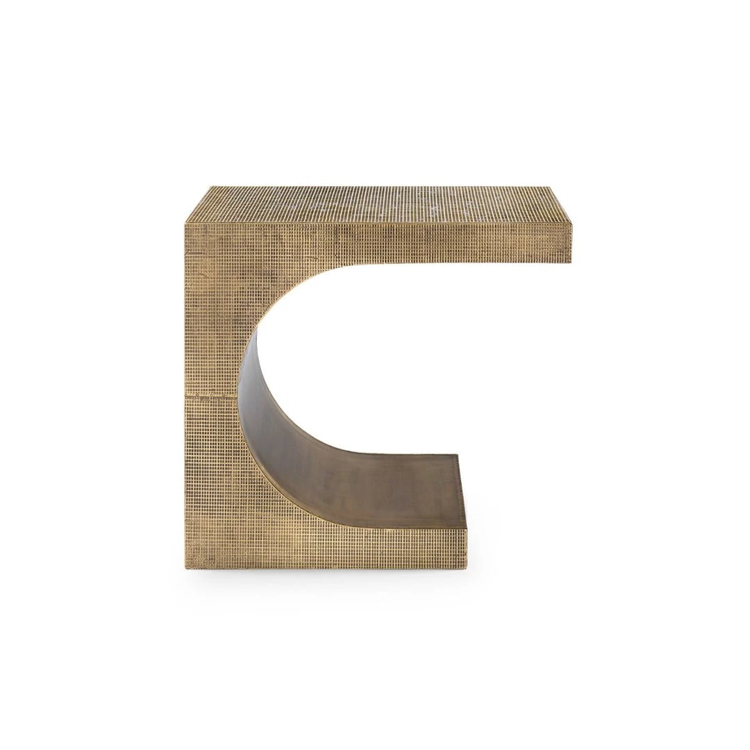 Bungalow 5 - Dali Large Side Table, Antique Brass