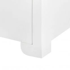 Bungalow 5 - ELINA 3-DRAWER SIDE TABLE, WHITE