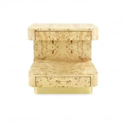 Bungalow 5 - Emil 2-drawer Side Table, Burl