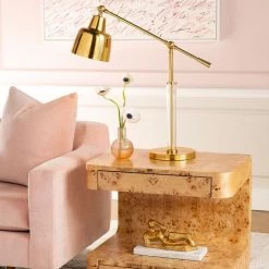 Bungalow 5 - Emil 2-drawer Side Table, Burl