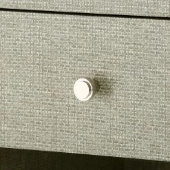 Bungalow 5 - Fedor 2-Drawer Side Table, Moss Gray Tweed