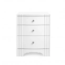 Bungalow 5 - Flanders 3-Drawer Side Table In White