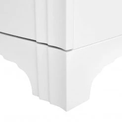 Bungalow 5 - Flanders 3-Drawer Side Table In White