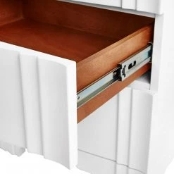 Bungalow 5 - Flanders 3-Drawer Side Table In White