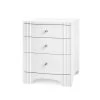 Bungalow 5 - Flanders 3-Drawer Side Table In White