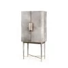 Bungalow 5 - Florian Tall Bar Cabinet, Gray