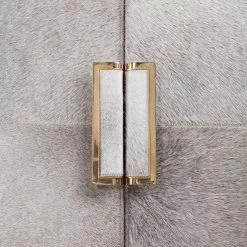 Bungalow 5 - Florian Tall Bar Cabinet, Gray