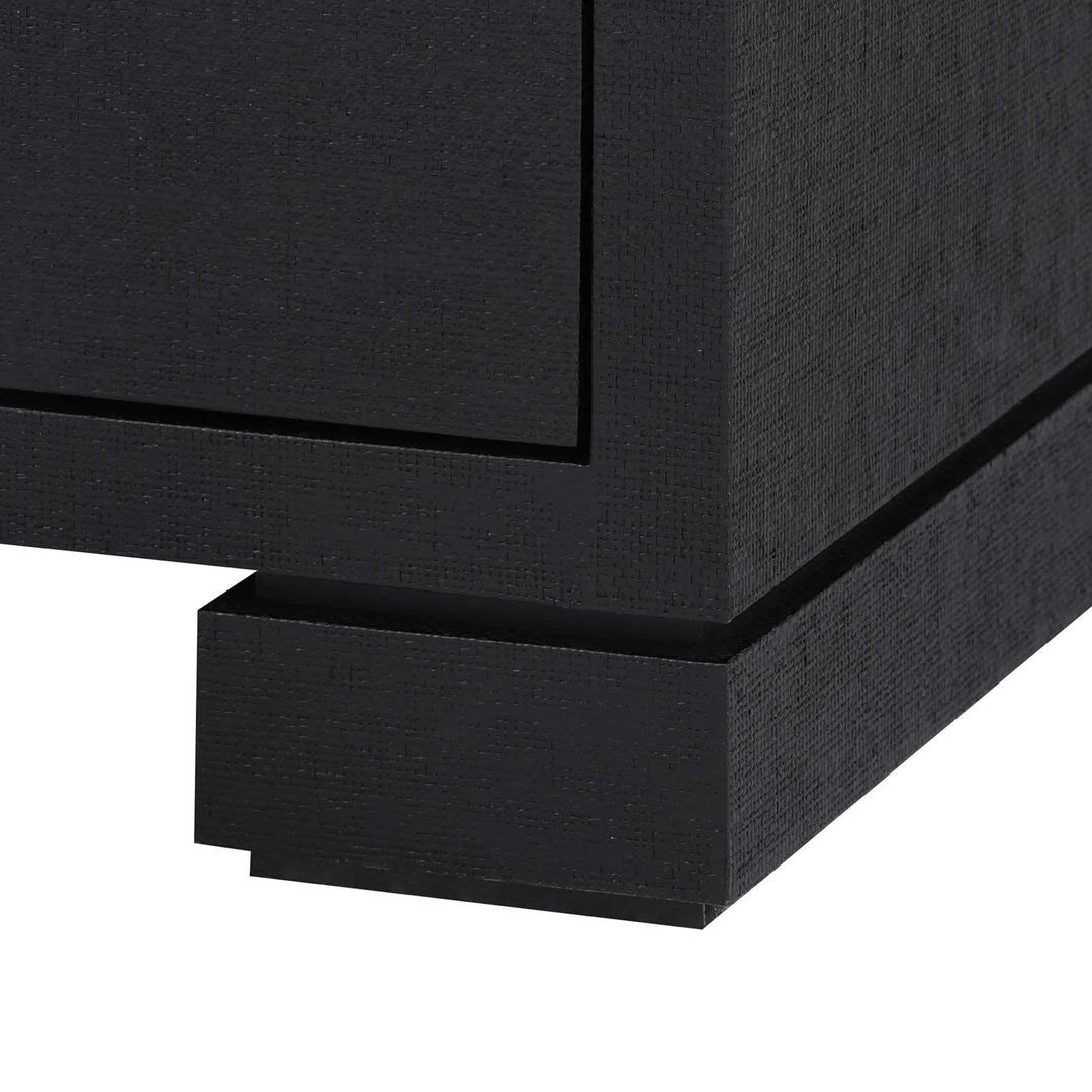 Bungalow 5 - Frances 2-Drawer Side Table In Black