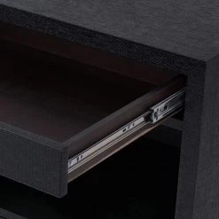 Bungalow 5 - Frances 2-Drawer Side Table In Black