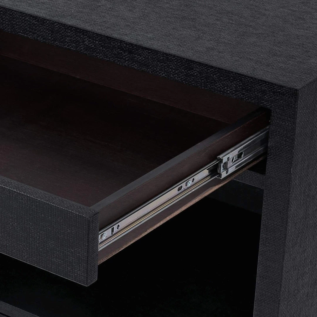 Bungalow 5 - Frances 2-Drawer Side Table In Black