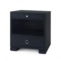 Bungalow 5 - Frances 2-Drawer Side Table In Black