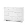 Bungalow 5 - Frances Extra Large 6-Drawer In White