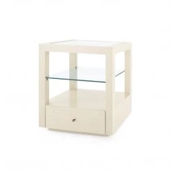Bungalow 5 - Gavin 1-drawer Side Table, Blanched Oak