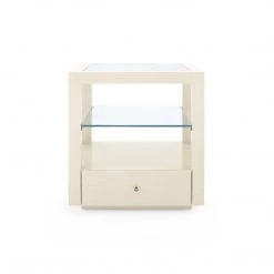 Bungalow 5 - Gavin 1-drawer Side Table, Blanched Oak